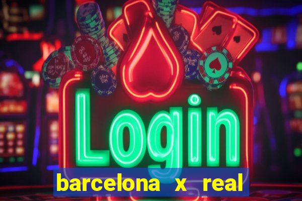 barcelona x real madrid multicanais